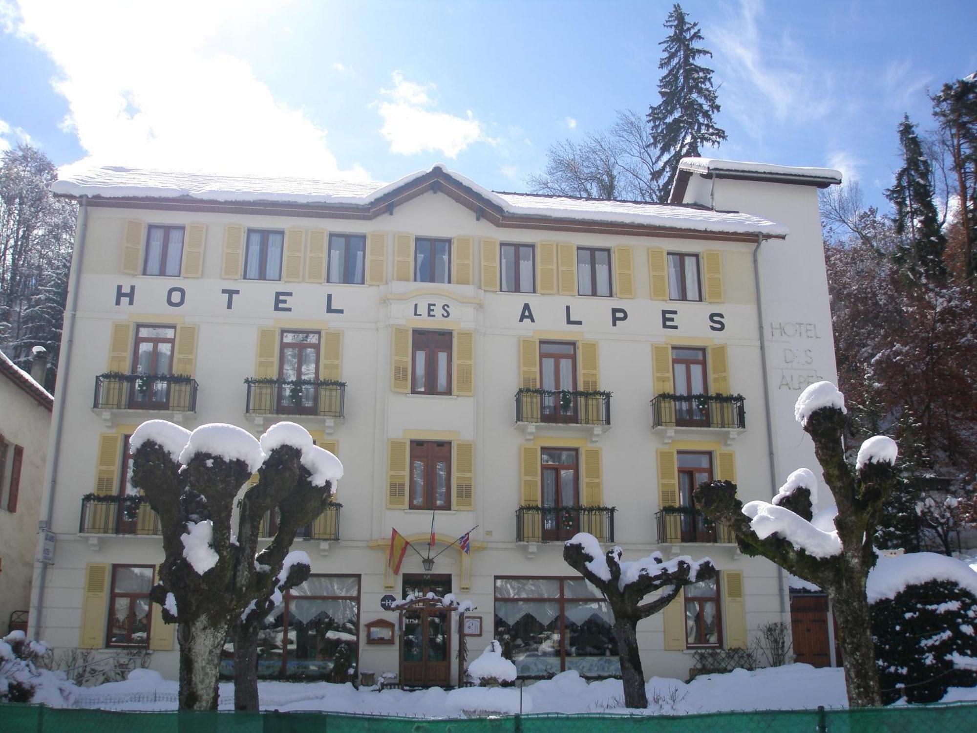 Hotel Des Alpes Брид-Ле-Бэн Экстерьер фото