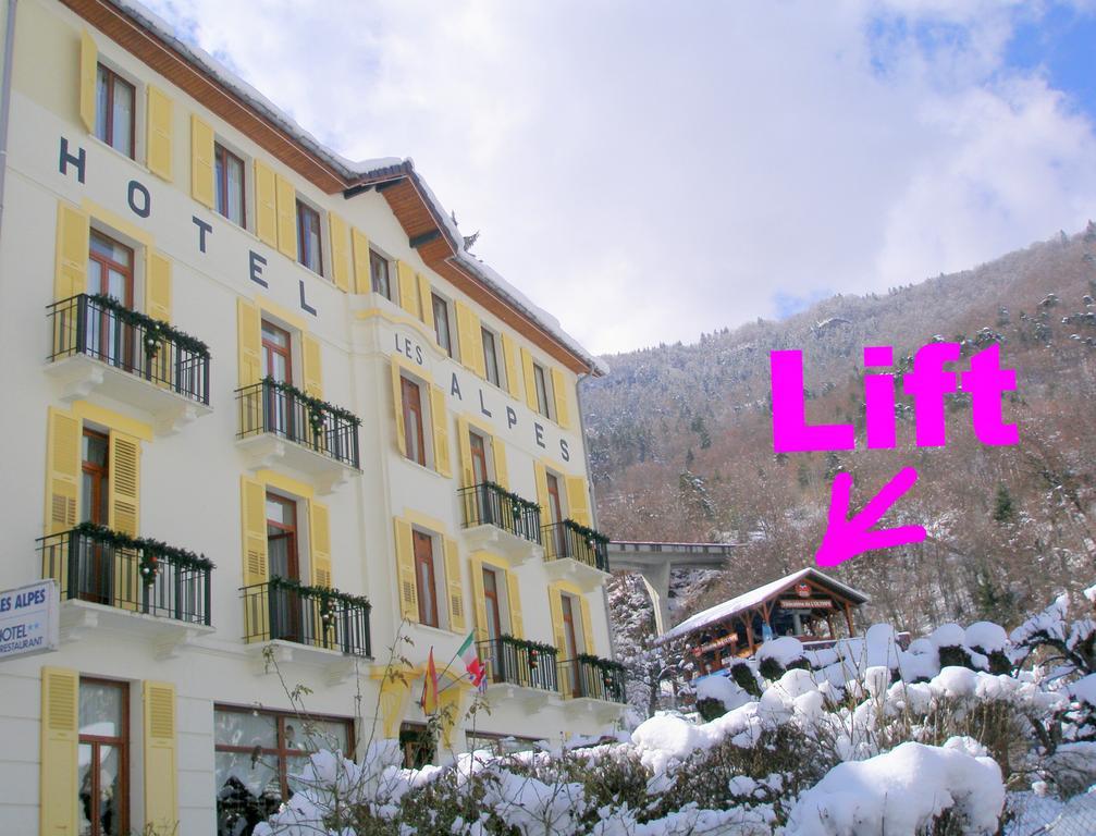 Hotel Des Alpes Брид-Ле-Бэн Экстерьер фото